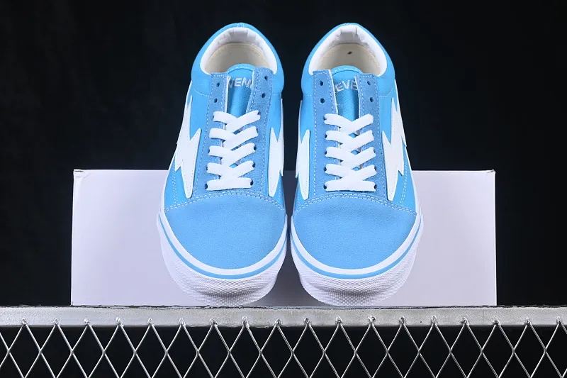 All categories Vans Vans series Vans Low Vans low-top Revenge x Storm Old Skool lightning joint low-top casual sneakers lake blue